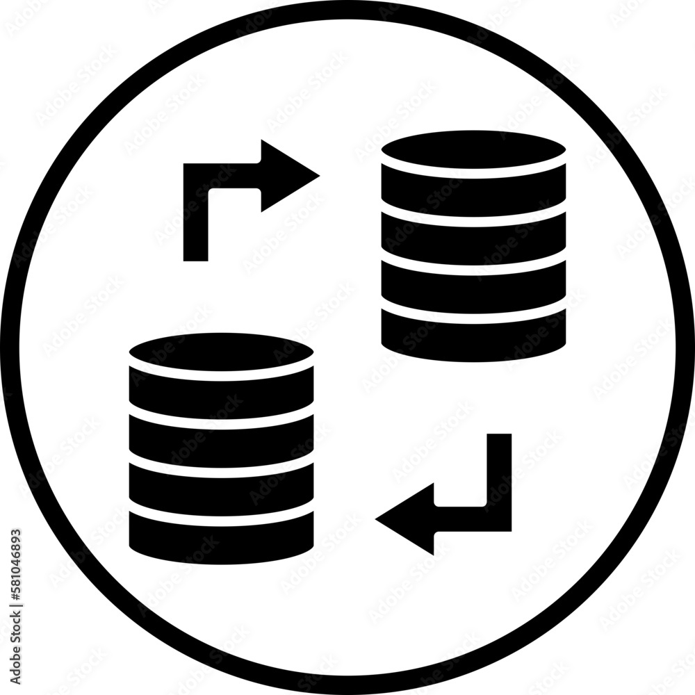 Vector Design Data Transfer Icon Style Vector Design Data Transfer Icon Style