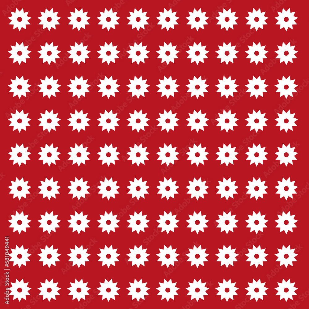 seamless pattern with flowers on red background seamless pattern with flowers on red background
