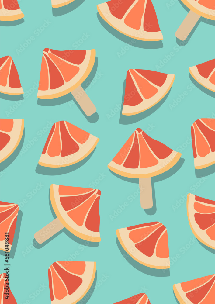 Seamless background with fruit .Eps 10 vector. Seamless background with fruit .Eps 10 vector.