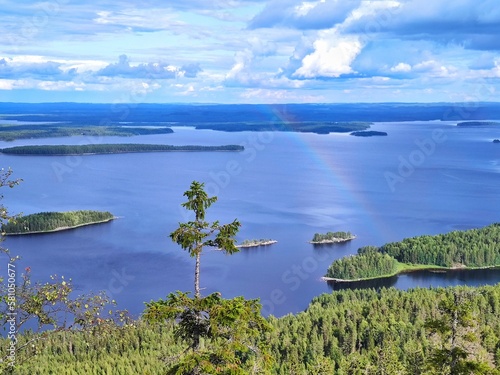 Rainbow - Koli nationalpark photo