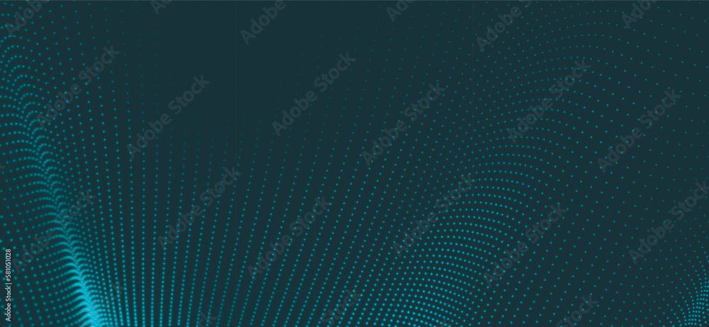 Abstract digital wave of particles. Futuristic point wave. Technology background vector. 3D rendering. Abstract digital wave of particles. Futuristic point wave. Technology background vector. 3D rendering.