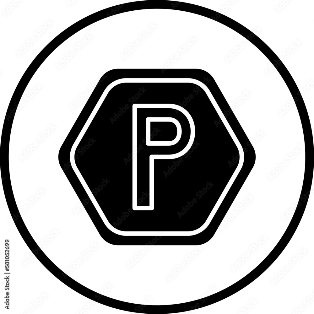 Vector Design Parking Icon Style Vector Design Parking Icon Style