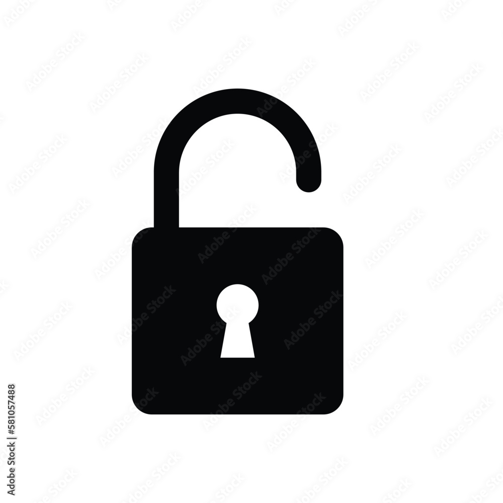 padlock icon vector design template simple and modern padlock icon vector design template simple and modern