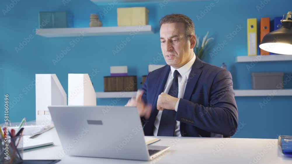 Businessman angered by bad news is disappointed.
Businessman receiving bad news or mail from laptop is angry, doubting, feeling stressed.
Businessman angered by bad news is disappointed.
Businessman receiving bad news or mail from laptop is angry, doubting, feeling stressed.