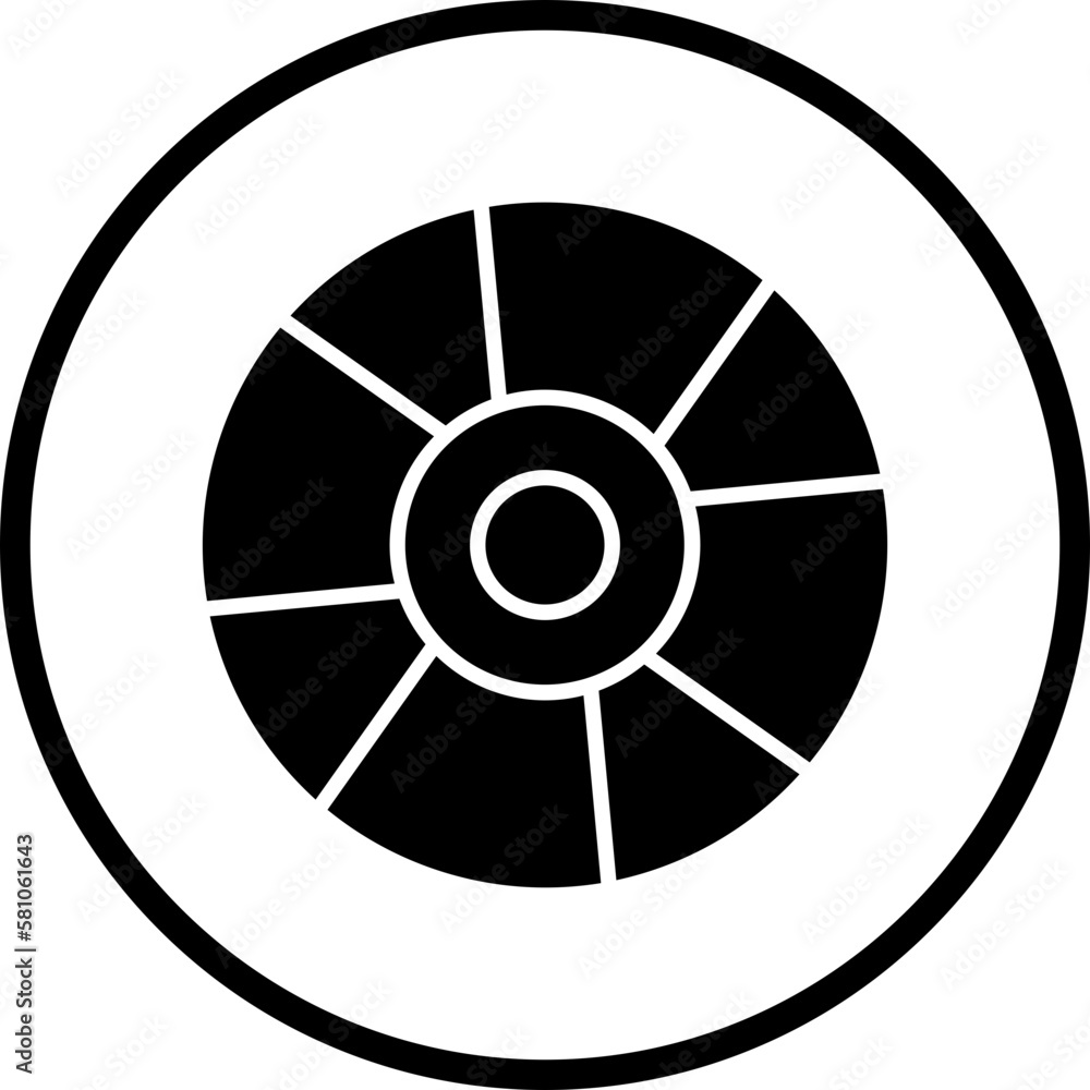 Vector Design CD Icon Style
