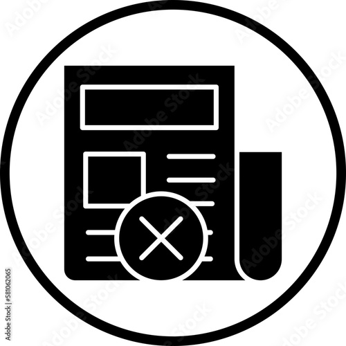 Vector Design Churnalism Icon Style