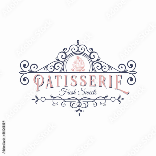 Pastry desserts and sweet cakes sketch lettering for patisserie or cafeteria and bakery cafe. Vector calligraphy for chocolate cupcake, tiramisu or muffin and cheesecake for pastry shop