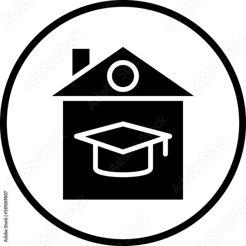 Vector Design Homeschooling Icon Style