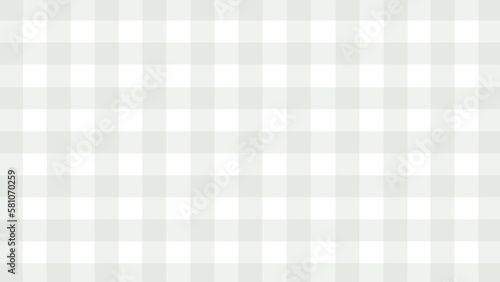 Green plaid pattern in the white background