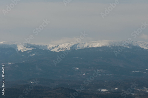 Mountain, Poland, landcape, Śnieżka, Karkonosze, śnieżne kotły, śnieg w górach, kotlina,  © Freshfanpage