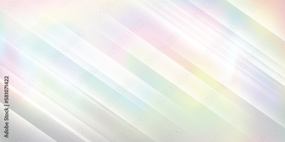 Rainbow light line prism effect, transparent background. Hologram reflection, crystal flare leak shadow overlay. Vector illustration of abstract blurred iridescent light backdrop Rainbow light line prism effect, transparent background. Hologram reflection, crystal flare leak shadow overlay. Vector illustration of abstract blurred iridescent light backdrop