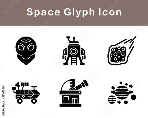 Space Vector Icon Set