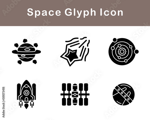 Space Vector Icon Set