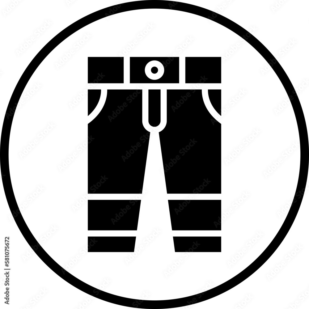 Vector Design Firefighter Pants Icon Style Vector Design Firefighter Pants Icon Style