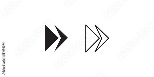 Free Download Black vector arrows, vector illustration collection of arrows vector icon. - GFXLoad