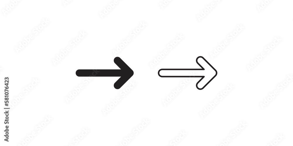 Black vector arrows, vector illustration collection of arrows vector icon. Black vector arrows, vector illustration collection of arrows vector icon.