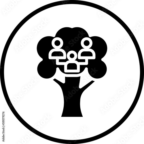 Vector Design Ancestry Icon Style