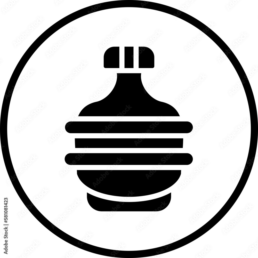 Vector Design Army Canteen Icon Style Vector Design Army Canteen Icon Style