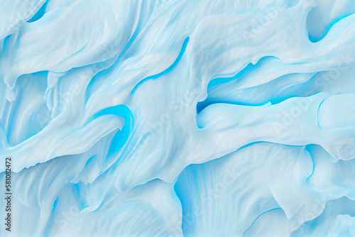 blue cream texture background. generative ai