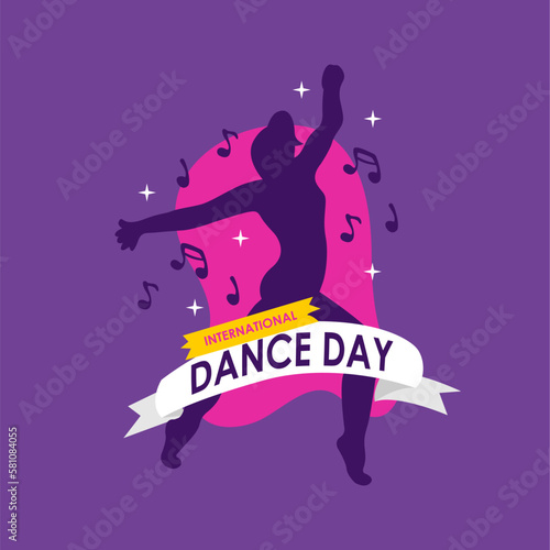 international dance day poster template