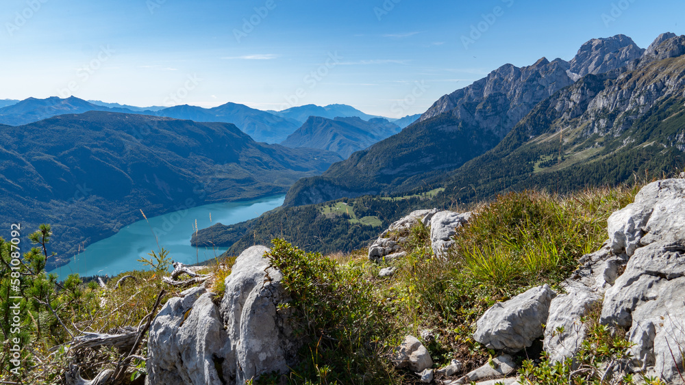 Fototapeta premium Lago di Molveno (Italien)