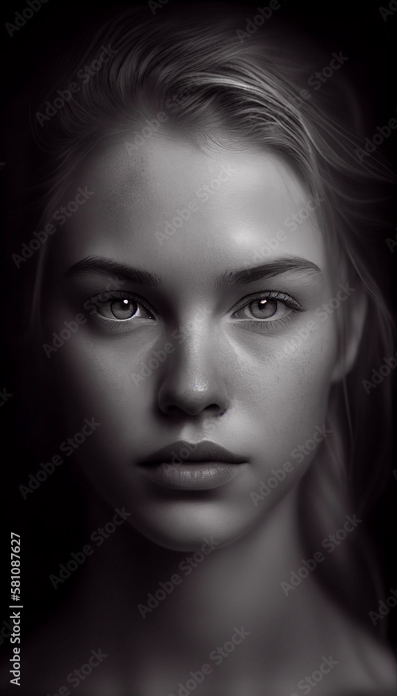 portrait of a woman - AI generated