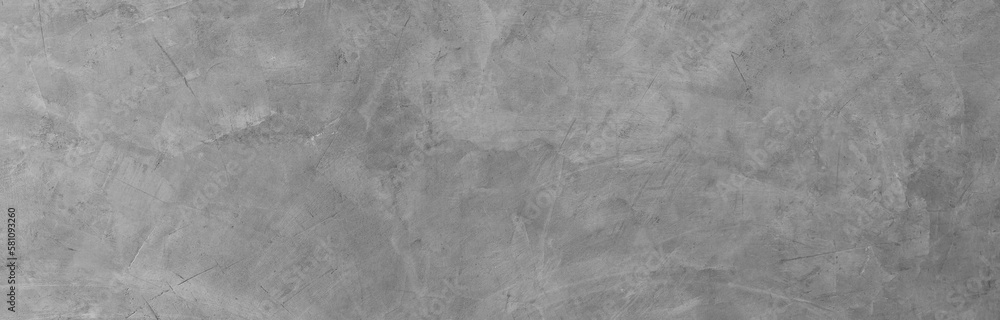 Naklejka premium Empty grey cement wall texture background, material rough concrete free space for text presentation banner