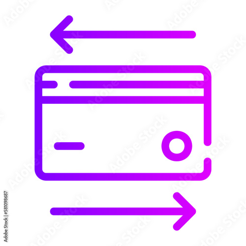 payment method gradient icon