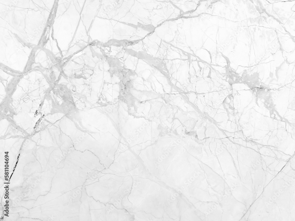 Obraz premium White marble texture pattern with high resolution for background