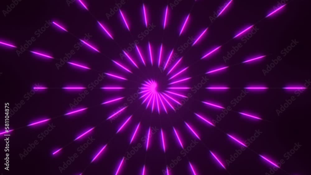 Spiral neon pink lines on black gradient, motion abstract futuristic, cyber, club and music style background Spiral neon pink lines on black gradient, motion abstract futuristic, cyber, club and music style background