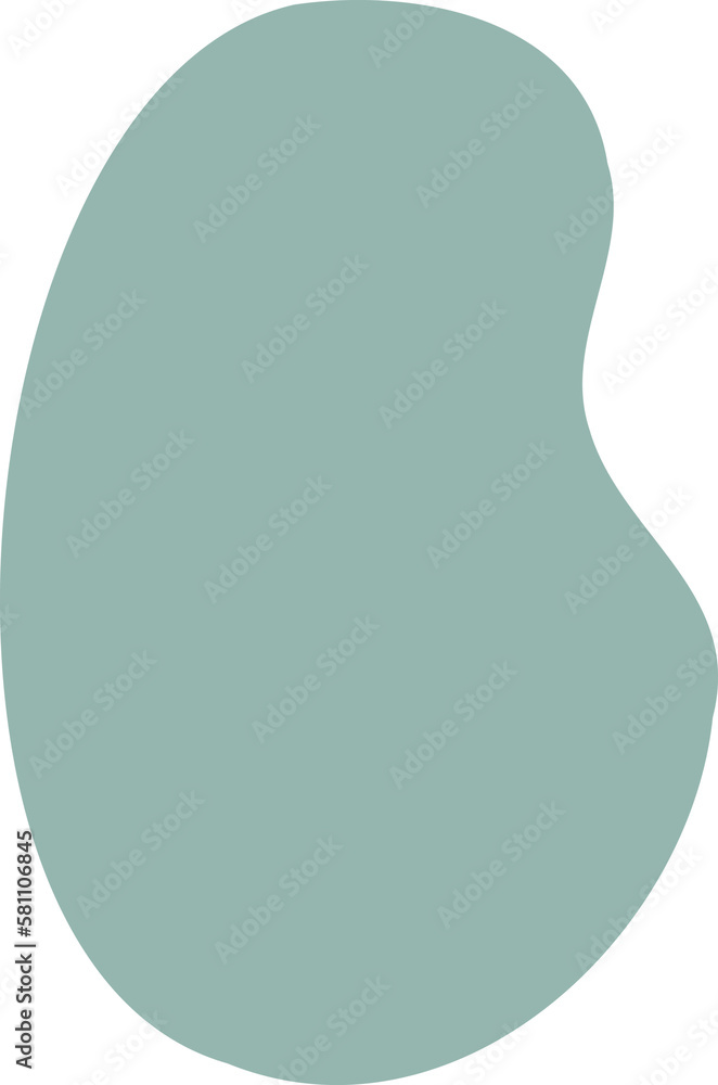 Abstract freeform shape illustration. Hand drawn shapes and doodle object Abstract freeform shape illustration. Hand drawn shapes and doodle object