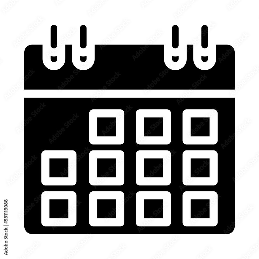  calendar line icon