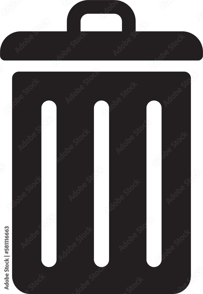 Trash icon .recycle and trash sign symbol icon. Trash icon .recycle and trash sign symbol icon.