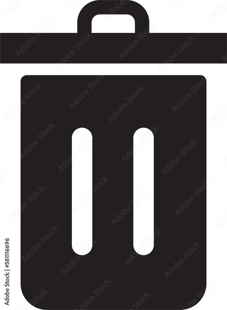Trash icon .recycle and trash sign symbol icon. Trash icon .recycle and trash sign symbol icon.