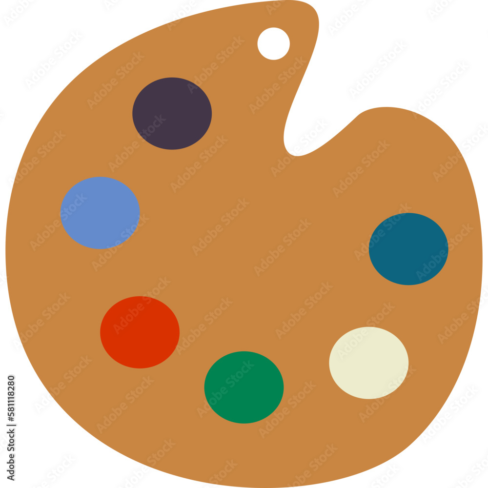 Fototapeta premium Art Equipment Element-07