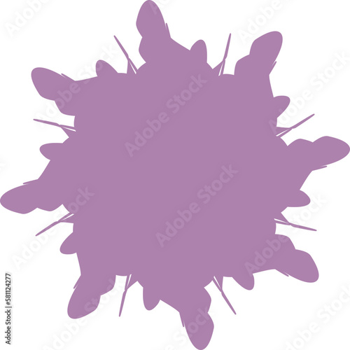Abstract shape geometric element, vector illustration.