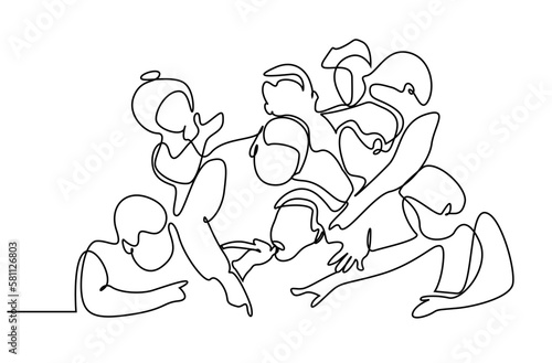 people group workplace meeting fight angry shout