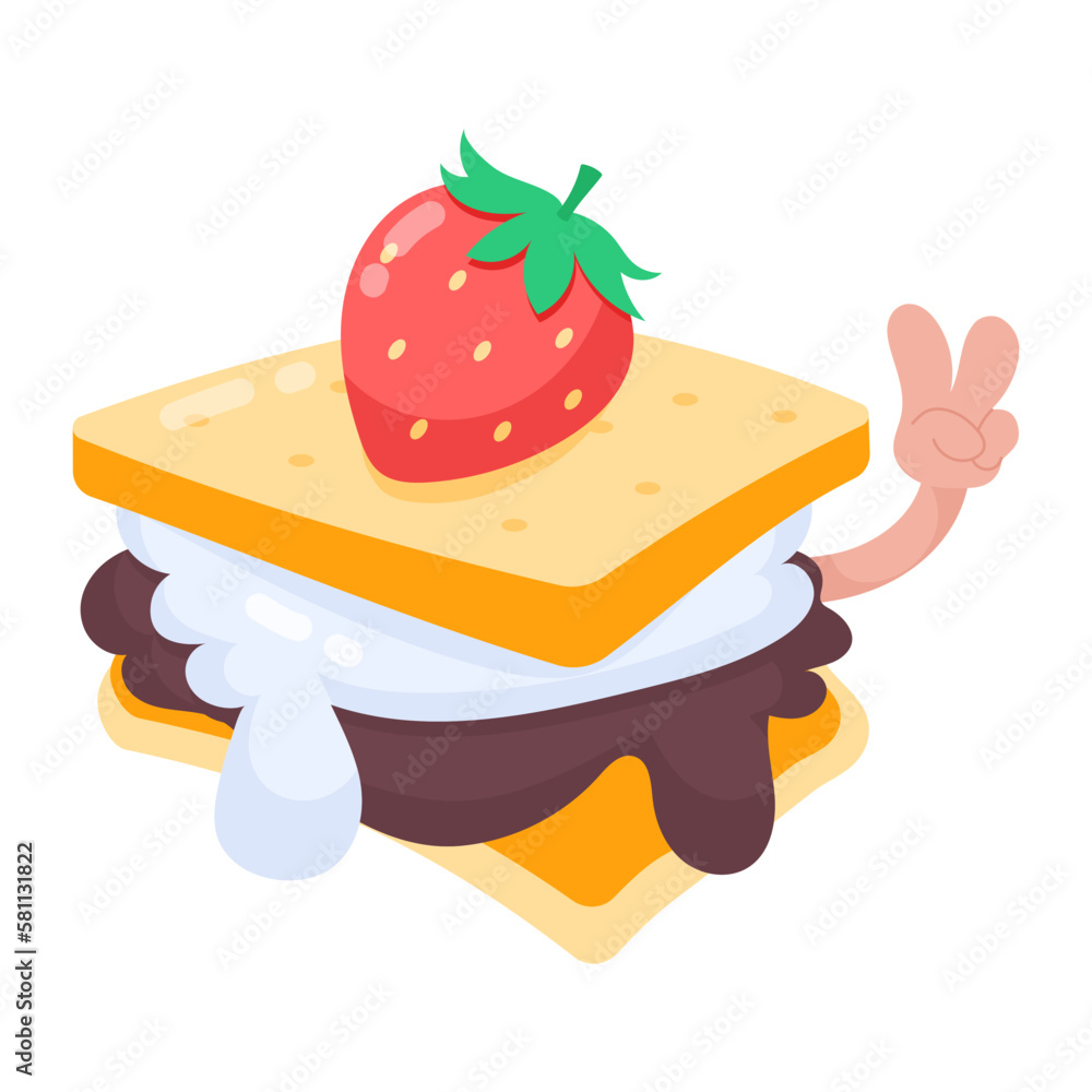 Strawberry Sandwich 