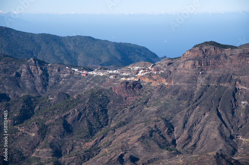 View from the Roque Nublo, Gran Canaria, Spain