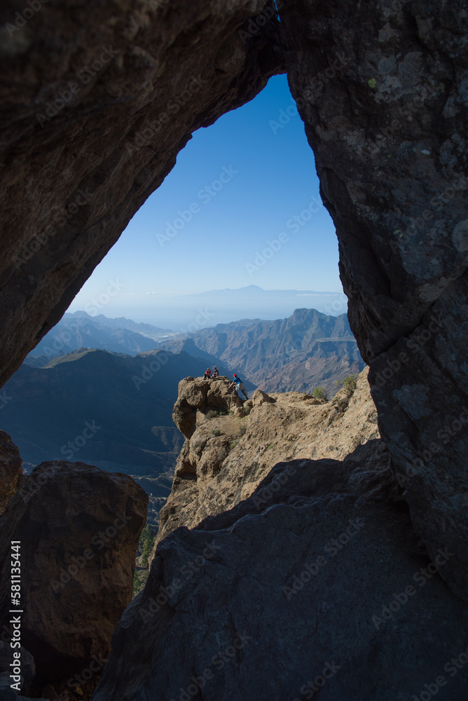 Awesome view from Roque Nublo, Gran Canaria, Spain