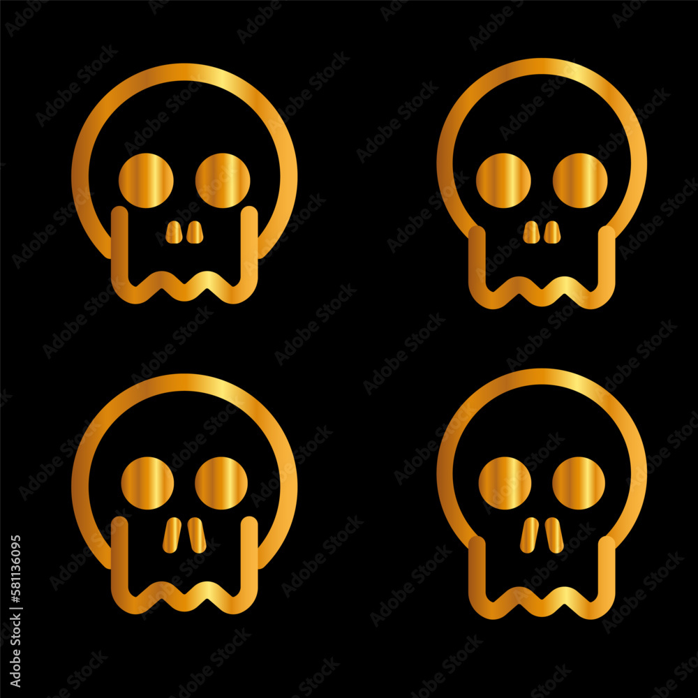 Skulls and crossbones. Skulls with cross icon collection isolated on white background. Death logo, symbol, sign. pirate symbol. Vector graphic. Skulls and crossbones. Skulls with cross icon collection isolated on white background. Death logo, symbol, sign. pirate symbol. Vector graphic.