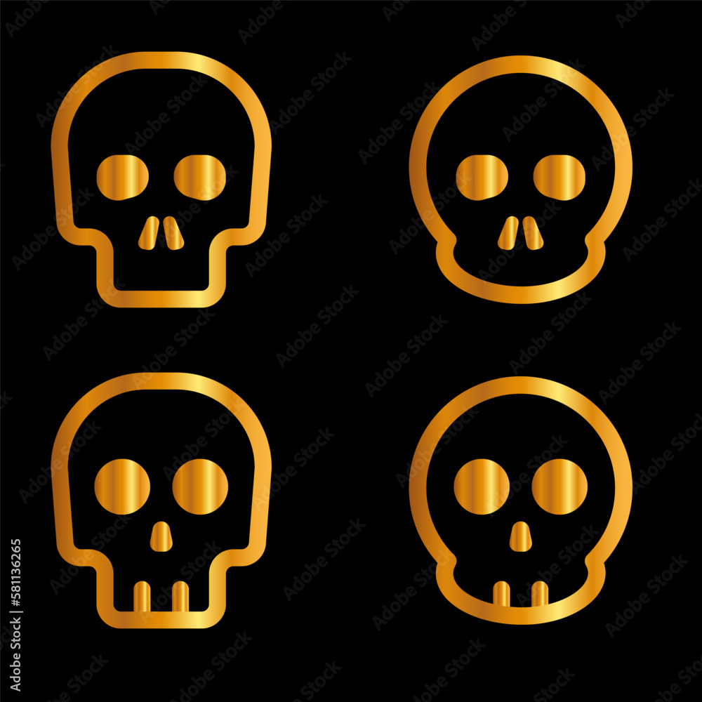 Skulls and crossbones. Skulls with cross icon collection isolated on white background. Death logo, symbol, sign. pirate symbol. Vector graphic. Skulls and crossbones. Skulls with cross icon collection isolated on white background. Death logo, symbol, sign. pirate symbol. Vector graphic.