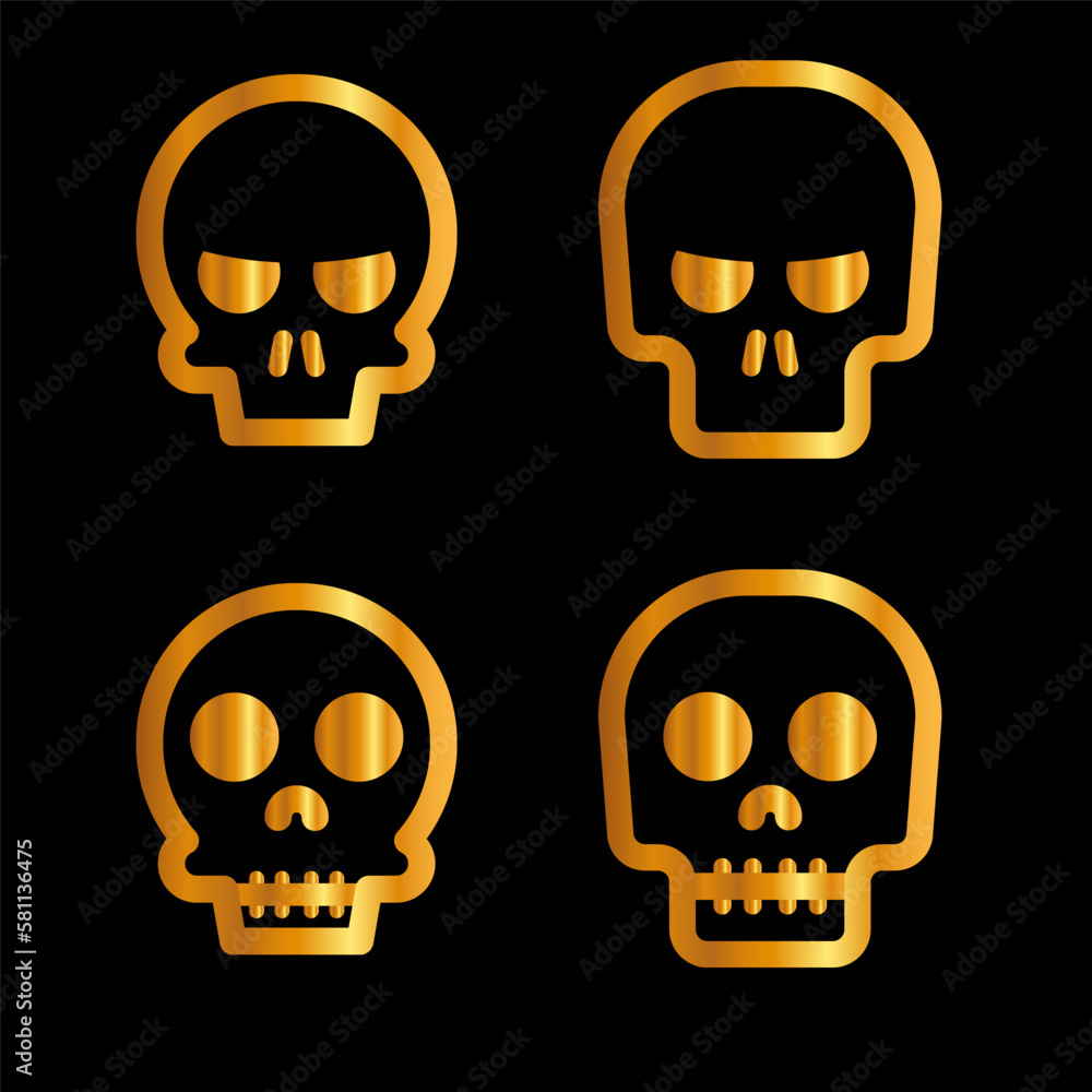 Skulls and crossbones. Skulls with cross icon collection isolated on white background. Death logo, symbol, sign. pirate symbol. Vector graphic. Skulls and crossbones. Skulls with cross icon collection isolated on white background. Death logo, symbol, sign. pirate symbol. Vector graphic.