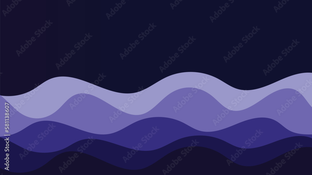 Fototapeta premium abstract background with waves