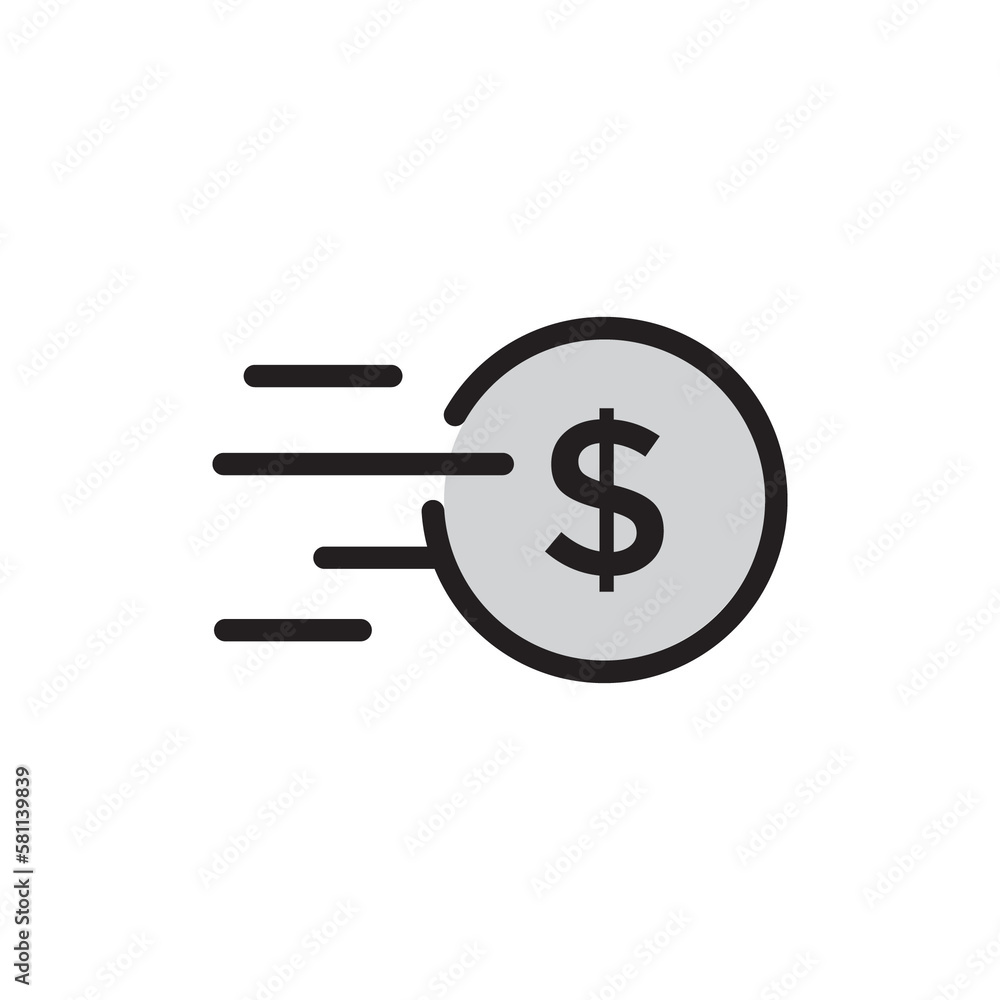 Send dollar symbol, transfer dollar png icon Send dollar symbol, transfer dollar png icon