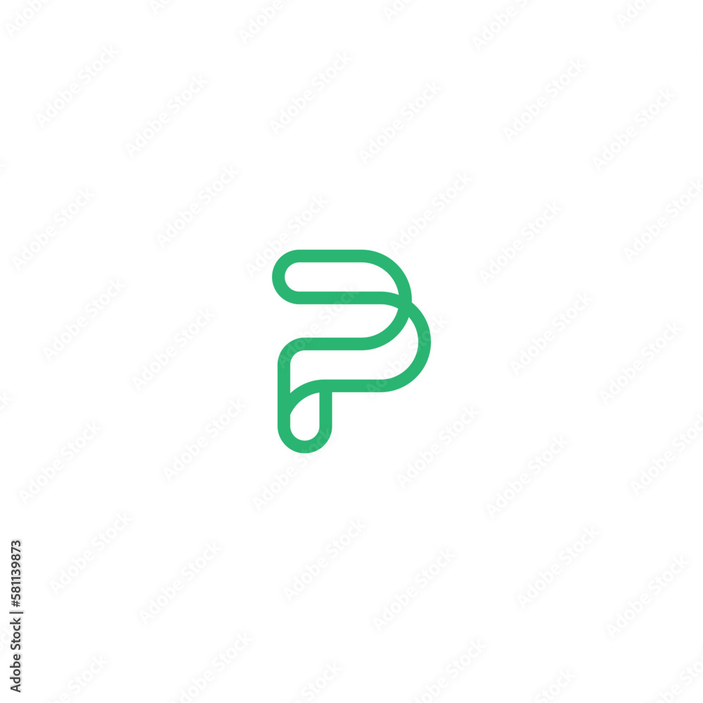 Letter P Logo Template Design Vector Illustration Letter P Logo Template Design Vector Illustration