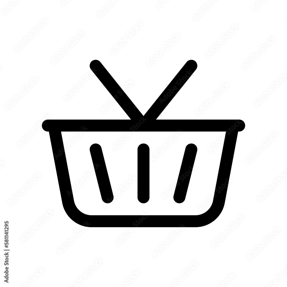 Editable shopping cart vector icon. Part of a big icon set family. Perfect for web and app interfaces, presentations, infographics, etc Editable shopping cart vector icon. Part of a big icon set family. Perfect for web and app interfaces, presentations, infographics, etc