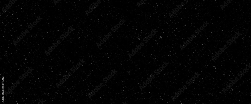 Starry night sky and milky way galaxy with stars and space dust in the universe. Dark interstellar space illustration. Stars in a deep space
