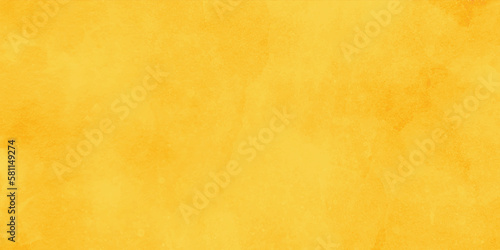 Yellow concept grunge wall background. Distressed overlay texture of cracked concrete.