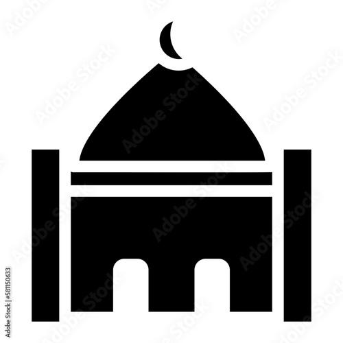 Photography mosque icon